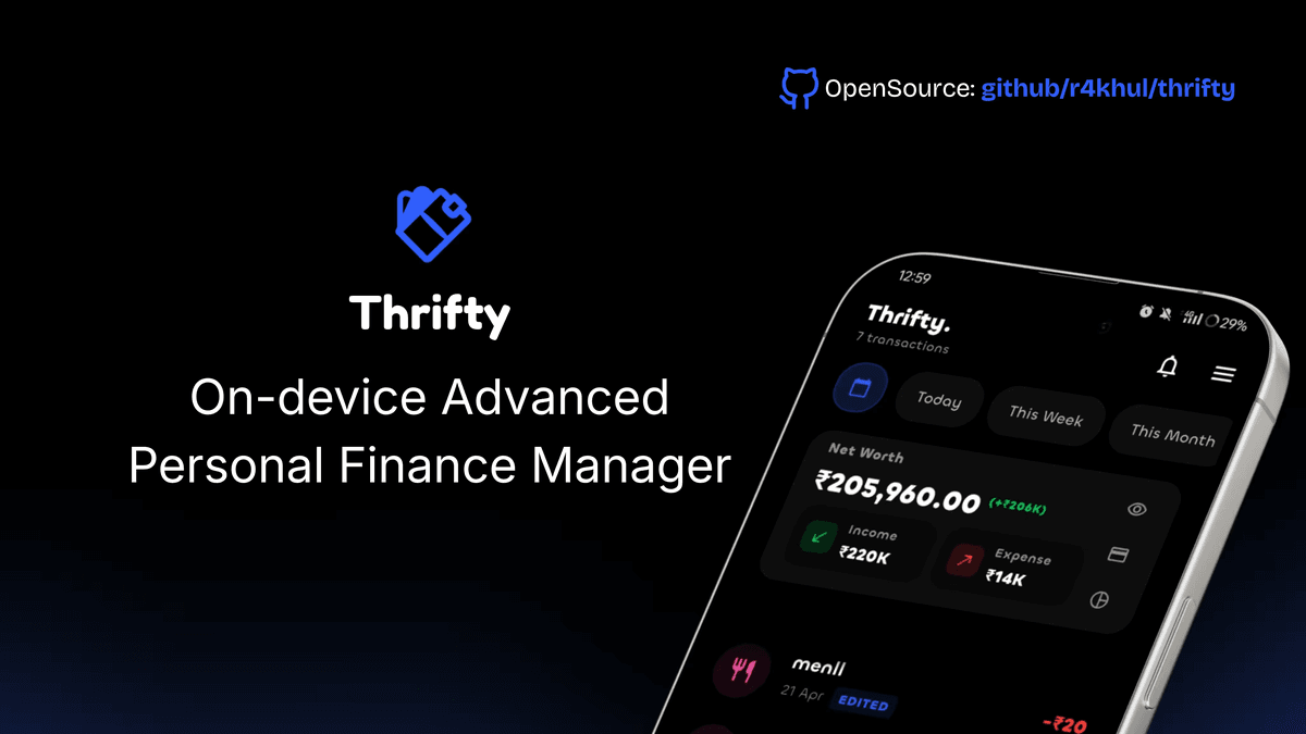 Thrifty cover